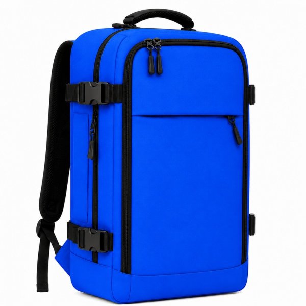 BP-R-120 Blue Carry On Backpack Underseat Cabin Bag (New)