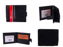 DM 1 100% LEATHER RFID WALLET