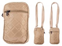GRACE 122 GOLDEN QUILTED PHONE BAG