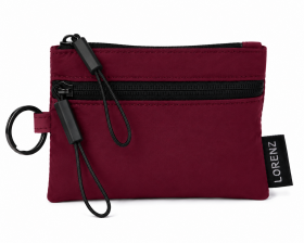 2297 Burgundy Crinkled Nylon Lorenz Accessory Range