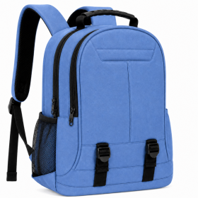 BP-125 Blue Multi-Pocket Travel Backpack (New)