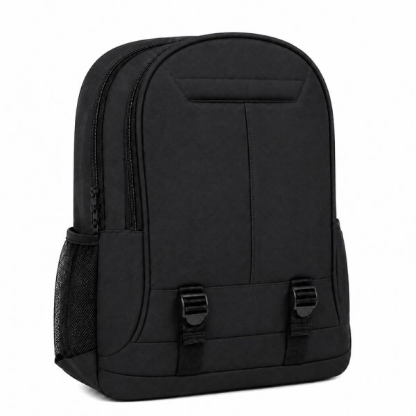 BP-125 Black Multi-Pocket Travel Backpack (New)