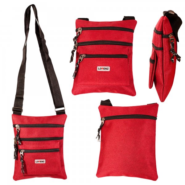 2586 RED SHOULDER BAG