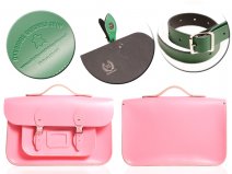 15 BABY PINK MAGNETIC SATCHEL W/HANDLE