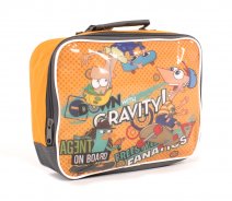 BEL-BAG-451-01 - G006 Kids Lunchbag Grey/Orange Gravity Freest