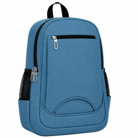 BP-141 Peacock Blue Multi-Compartment Travel Backpack (New)