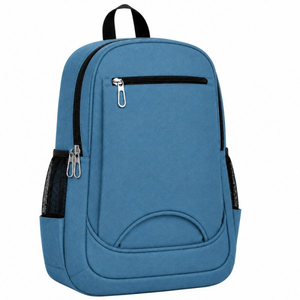BP-141 Peacock Blue Multi-Compartment Travel Backpack (New)