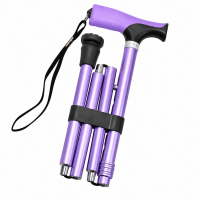 2884 Purple Premium Folding Walking Stick Soft Grip 2884 Purple Premium Folding Walking Stick Soft Grip