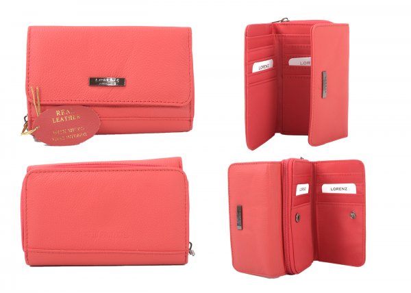 3702 RFID RED PURSE