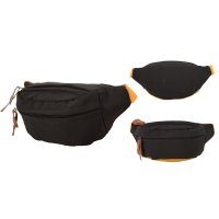 8044 Black and Mustard Waist Bag  8044 Black and Mustard Waist Bag