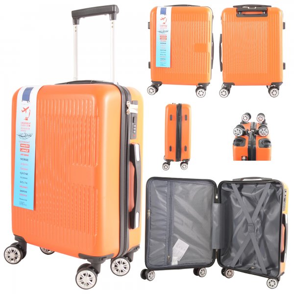 T-HC-US-1831 ORANGE UNDERSEAT CABIN-SIZE EASYJET UNDERSEAT TROLL