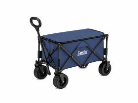ELD-W301S Navy Foldable Zander Utility Wagon