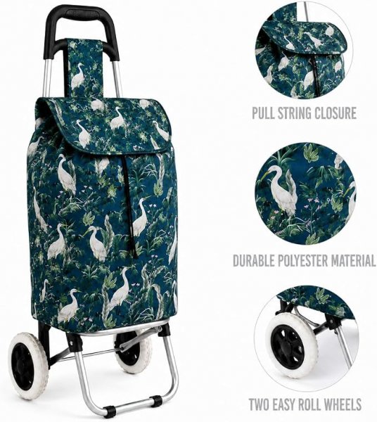 ST-05B Crane Navy 2 Wheel Trolley