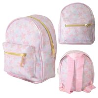 2671 PINK FLOWERS KIDS BACKPACK