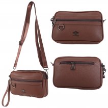6889 BROWN SHOULDER BAG