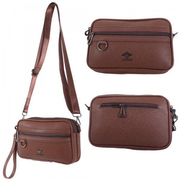 6889 BROWN SHOULDER BAG