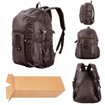 BP-102 BLACK SOLID COLOR BOX OF 25 BACKPACK