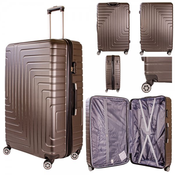 T-HC-10 DARK GREY 32'' TRAVEL TROLLEY SUITCASE