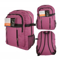 BP-129 DARK PINK EASYJET TRAVEL BACKPACK
