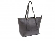 JBFB226 BLACK PU HANDBAG WITH ADJUSTABLE STRAP