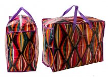 2474 COLOURFUL STRAP MEDIUM STORAGE BAG