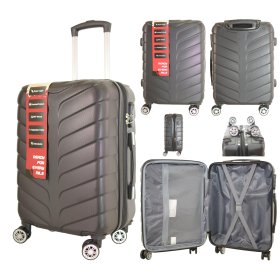 T-HC-CABIN-2025 BLACK TRAVEL TROLLEY
