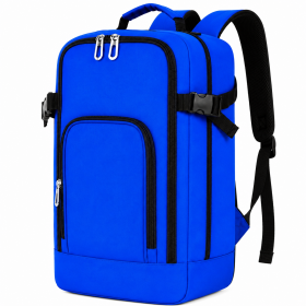 BP-118 Blue Easy Jet Travel Backpack (New)