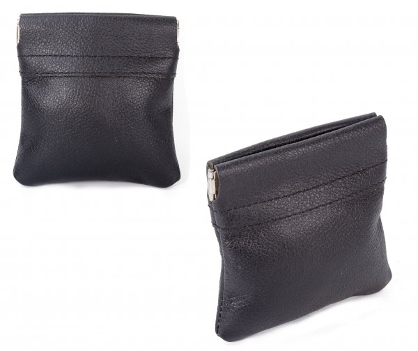 3717 BLACK COIN PURSE