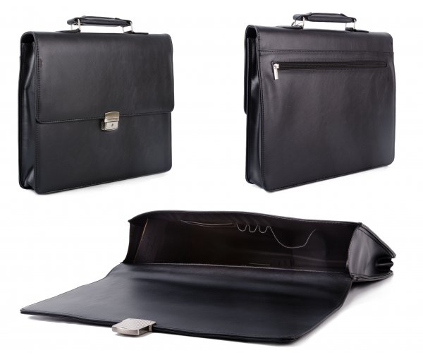 BR9505 Black Tassia Business Briefcase