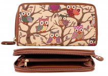 JBPS81 GLITTER OWL BEIGE BROWN