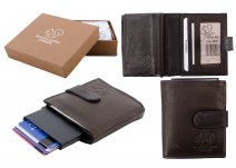 RL 9003A RFID C-SECURE CASE WALLET BROWN