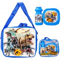 4160-2220 BLUE JURASSIC WORLD 3PCS LUNCH SET