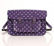 RL15 DEEP PURPLE POLKA DOT ENGLISH NEW