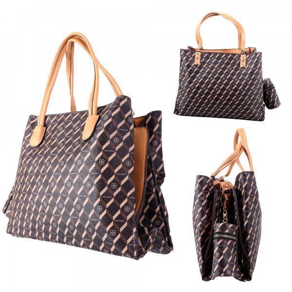 CG84752 DARK COFFEE CHENSON PREMIUM HANDBAG