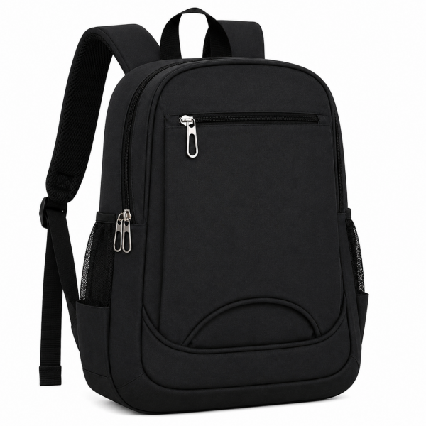 BP-141 Black Classic Multi-Compartment Travel Backpack (New)