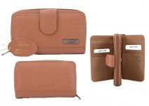 3701 RFID TAN PURSE
