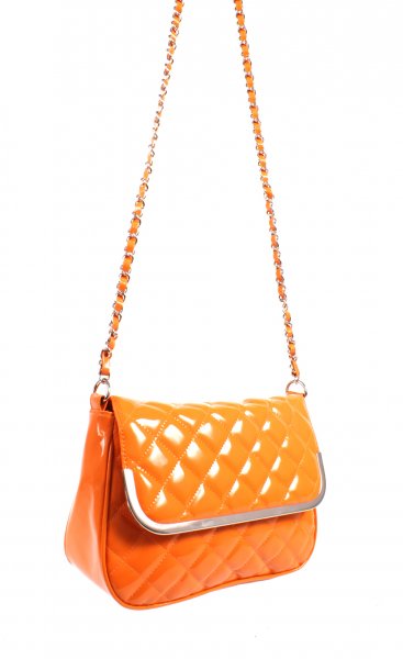 CHLOE-PATENT ORANGE