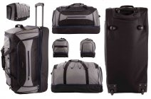 AZ7554-ST BLACK BLUE 30'' ROLLER HOLDALL BAG