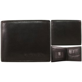 1011 BLACK ITALIAN LEATHER WALLET