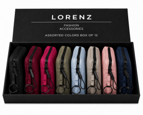 2297 Assorted Colors of Crinkled Lorenz Accessory Range Box of12