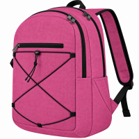 BP-121 PINK BACKPACK WITH MULTIPLE POCKETS BP-121 PINK BACKPACK WITH MULTIPLE POCKETS