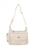 3747 CREAM COW HIDE BAG