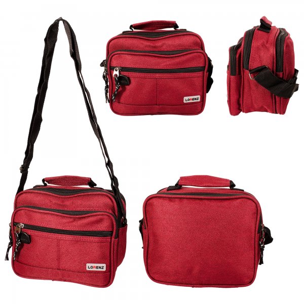 2587 RED SHOULDER BAG/BACKPACK