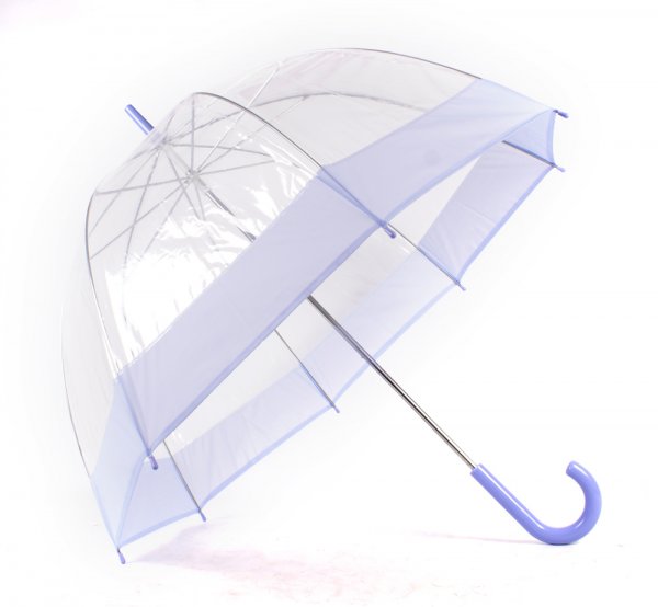 2804 Clear Pvc Dome Umbrella LILAC AB0013-014