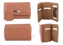 3702 RFID TAN PURSE