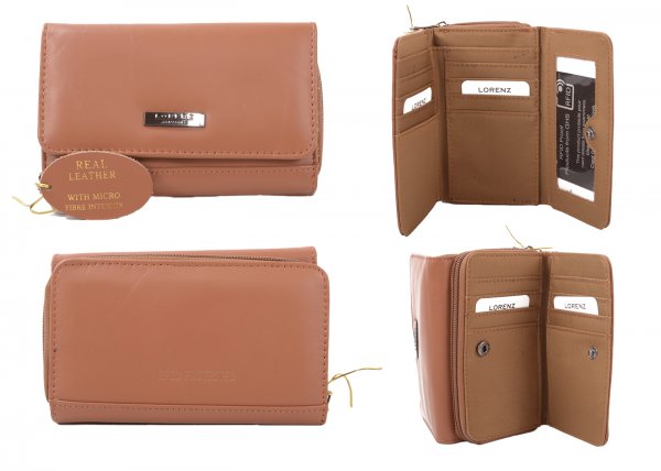 3702 RFID TAN PURSE