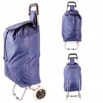 ST-16NE NAVY 2-WHEEL SHOPPING TROLLEY BAG