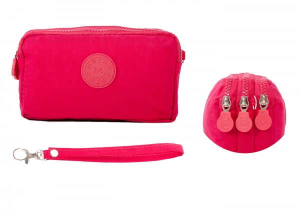 LL-6 FUCHSIA PINK WASH BAG