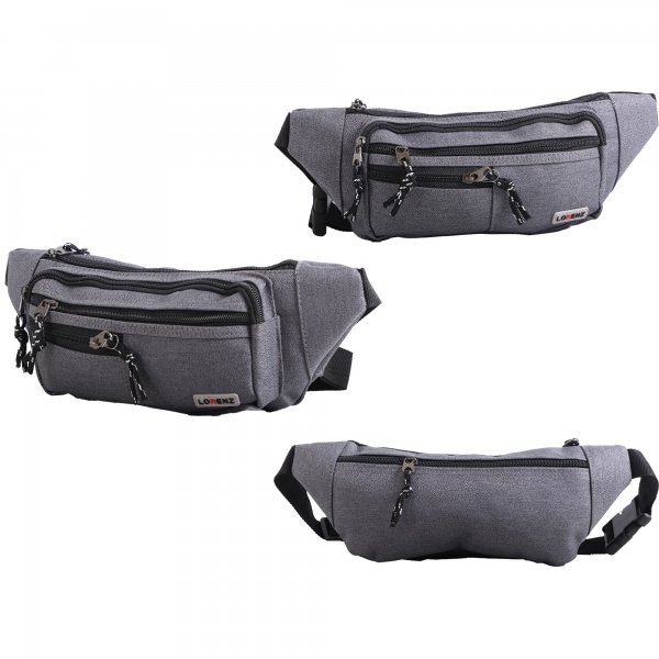 2583 Grey Waist Bag