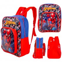 10297-1659 RED/NAVY DELUXE SPIDERMAN BACKPACK